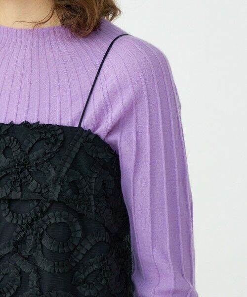 TOMORROWLAND / トゥモローランド その他トップス | ロゼットチュールエンブロイダリー キャミソールブラウス | 詳細7