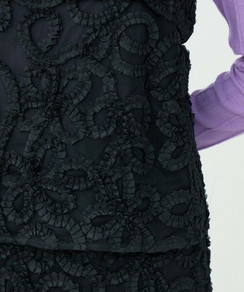 TOMORROWLAND / トゥモローランド その他トップス | ロゼットチュールエンブロイダリー キャミソールブラウス | 詳細8