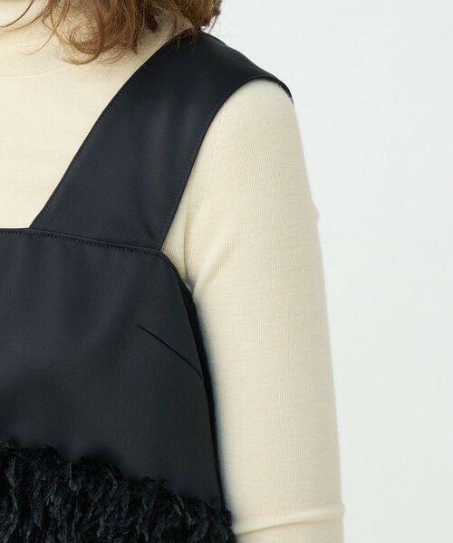 TOMORROWLAND / トゥモローランド その他トップス | フェザーコンビ ショートビスチェ | 詳細7