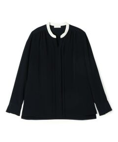 TOMORROWLAND / トゥモローランド シャツ・ブラウス | 【WEB先行予約】プリマベーラデシン スキッパータックブラウス