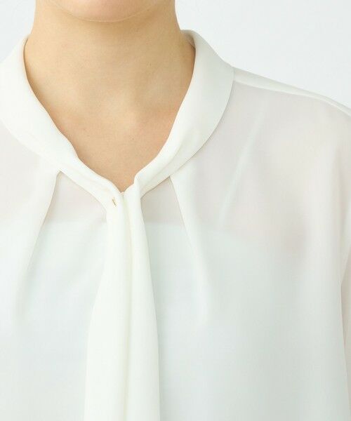 TOMORROWLAND / トゥモローランド シャツ・ブラウス | 【WEB先行予約】プリマベーラデシン タイブラウス | 詳細5