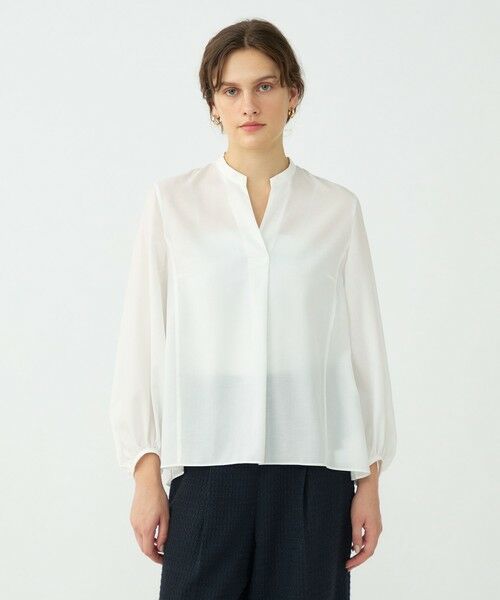 TOMORROWLAND / トゥモローランド シャツ・ブラウス | 【WEB先行予約】グロスアムンゼン テントラインブラウス | 詳細2