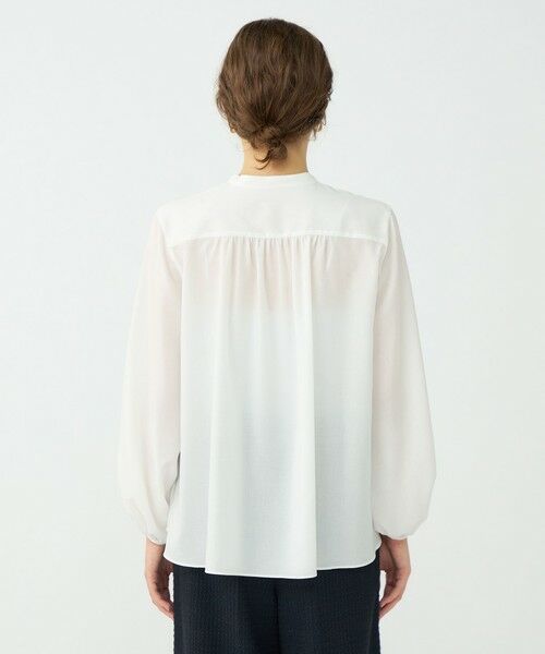 TOMORROWLAND / トゥモローランド シャツ・ブラウス | 【WEB先行予約】グロスアムンゼン テントラインブラウス | 詳細4