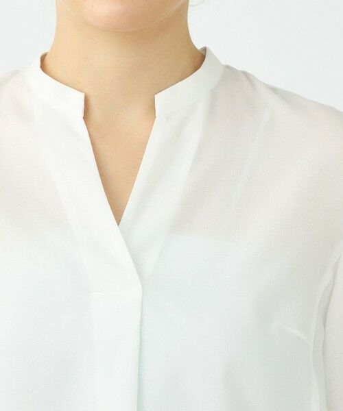 TOMORROWLAND / トゥモローランド シャツ・ブラウス | 【WEB先行予約】グロスアムンゼン テントラインブラウス | 詳細5