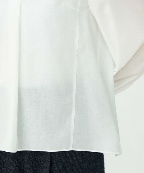 TOMORROWLAND / トゥモローランド シャツ・ブラウス | 【WEB先行予約】グロスアムンゼン テントラインブラウス | 詳細7