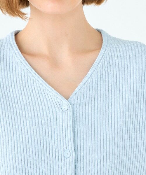 TOMORROWLAND / トゥモローランド ニット・セーター | リンクスリブ Vネックカーディガン | 詳細5