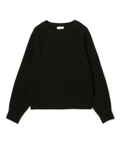TOMORROWLAND / トゥモローランド ニット・セーター | リンクスリブ ラウンドネックプルオーバー