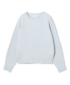 TOMORROWLAND / トゥモローランド ニット・セーター | リンクスリブ ラウンドネックプルオーバー