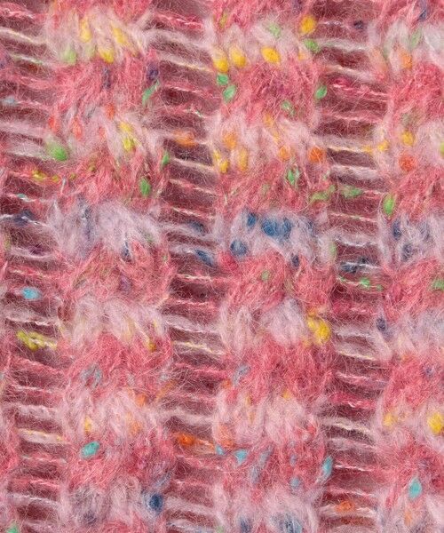 TOMORROWLAND / トゥモローランド ベスト | ミックスボーダー クルーネックベスト | 詳細8