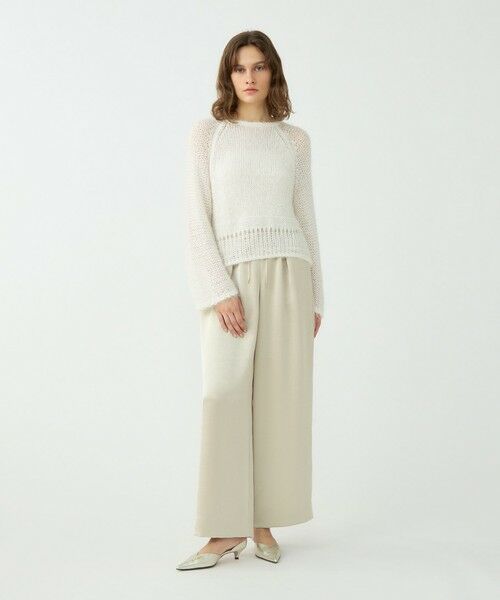 TOMORROWLAND / トゥモローランド ニット・セーター | モヘヤシルクファー ロングスリーブプルオーバー | 詳細1