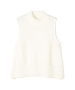 TOMORROWLAND / トゥモローランド ニット・セーター | モヘヤシルクファー ハイネックベスト