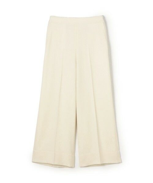 TOMORROWLAND / トゥモローランド その他パンツ | ミリングツイル セミワイドパンツ(11 ホワイト)