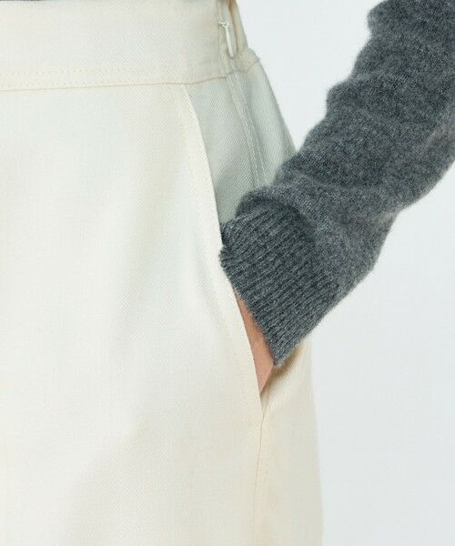 TOMORROWLAND / トゥモローランド その他パンツ | ミリングツイル セミワイドパンツ | 詳細7