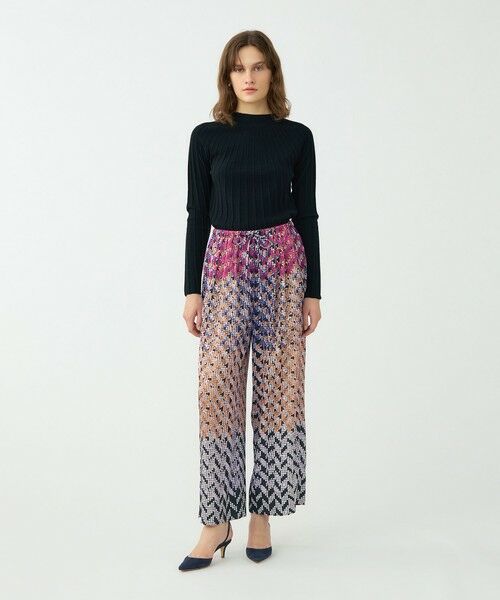 TOMORROWLAND / トゥモローランド その他パンツ | プリズムプリント タックドロストパンツ | 詳細1