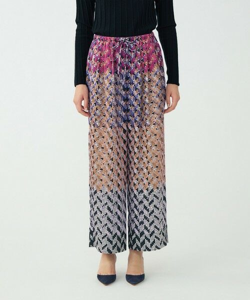 TOMORROWLAND / トゥモローランド その他パンツ | プリズムプリント タックドロストパンツ | 詳細2