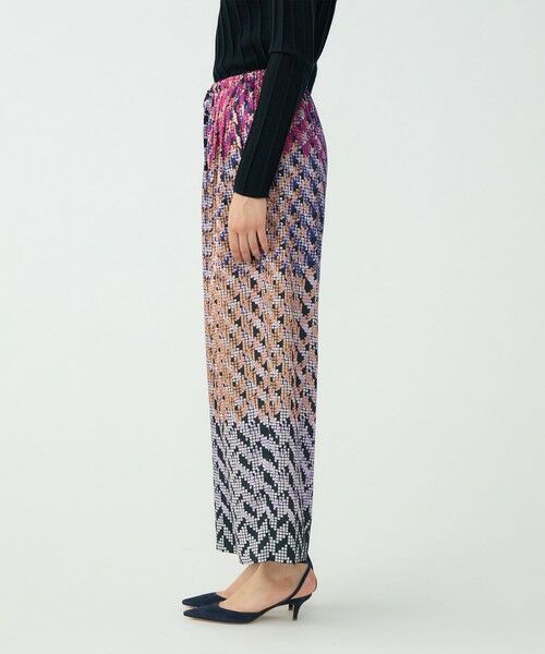 TOMORROWLAND / トゥモローランド その他パンツ | プリズムプリント タックドロストパンツ | 詳細3