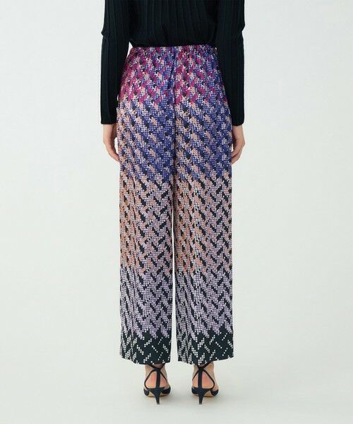 TOMORROWLAND / トゥモローランド その他パンツ | プリズムプリント タックドロストパンツ | 詳細4