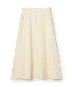 TOMORROWLAND / トゥモローランド ミニ・ひざ丈スカート | ミリングツイル サーキュラースカート