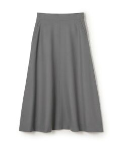 TOMORROWLAND / トゥモローランド ミニ・ひざ丈スカート | ミリングツイル サーキュラースカート