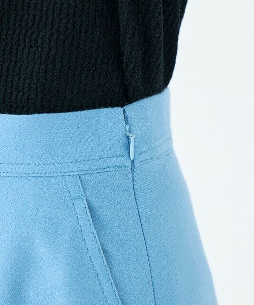 TOMORROWLAND / トゥモローランド ミニ・ひざ丈スカート | ミリングツイル サーキュラースカート | 詳細8