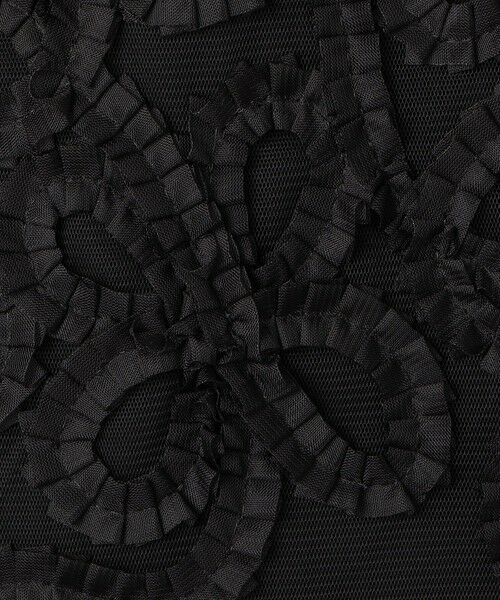 TOMORROWLAND / トゥモローランド ロング・マキシ丈スカート | ロゼットチュールエンブロイダリー タイトスカート | 詳細10