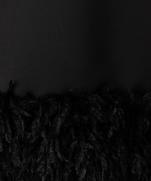 TOMORROWLAND / トゥモローランド ロング・マキシ丈スカート | フェザーコンビ トラペーズロングスカート | 詳細9