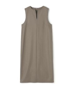 TOMORROWLAND / トゥモローランド ミニ丈・ひざ丈ワンピース | ミックスミルドジャージー コクーンライクワンピース