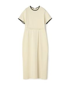 TOMORROWLAND / トゥモローランド ミニ丈・ひざ丈ワンピース | 【WEB先行予約】ミラノリブ ウエストタックワンピース