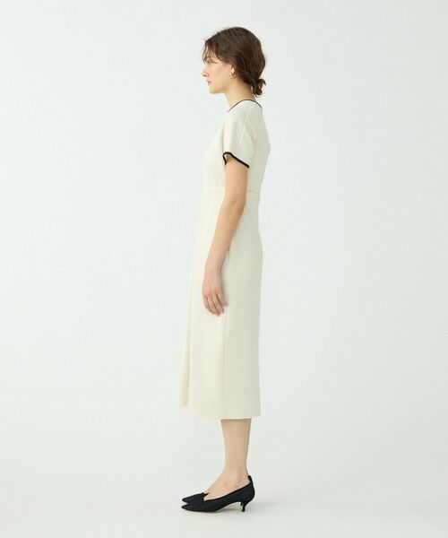 TOMORROWLAND / トゥモローランド ミニ丈・ひざ丈ワンピース | 【WEB先行予約】ミラノリブ ウエストタックワンピース | 詳細2