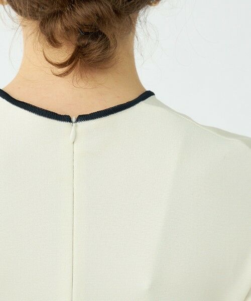 TOMORROWLAND / トゥモローランド ミニ丈・ひざ丈ワンピース | 【WEB先行予約】ミラノリブ ウエストタックワンピース | 詳細5