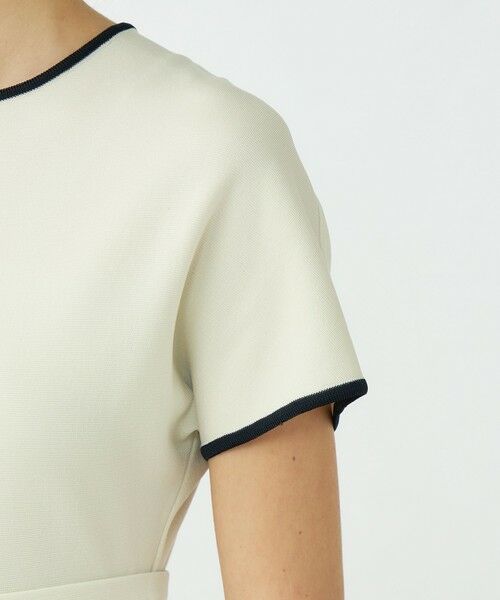 TOMORROWLAND / トゥモローランド ミニ丈・ひざ丈ワンピース | 【WEB先行予約】ミラノリブ ウエストタックワンピース | 詳細6