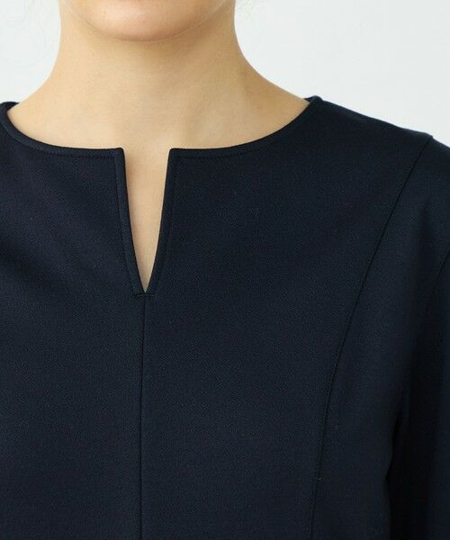 TOMORROWLAND / トゥモローランド ミニ丈・ひざ丈ワンピース | 【WEB先行予約】コットンアムンゼン フィット＆フレアワンピース | 詳細4