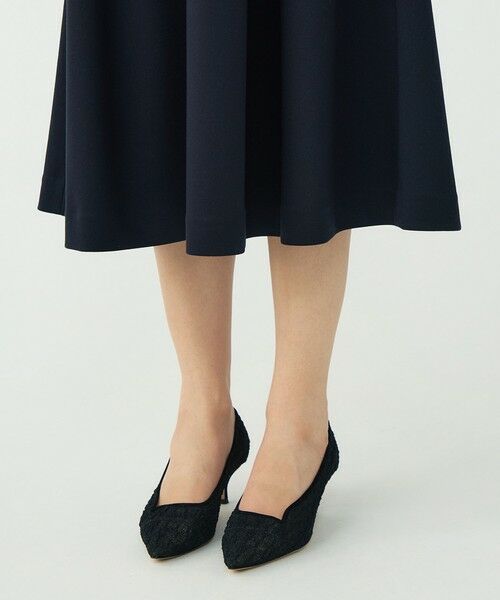 TOMORROWLAND / トゥモローランド ミニ丈・ひざ丈ワンピース | 【WEB先行予約】コットンアムンゼン フィット＆フレアワンピース | 詳細8