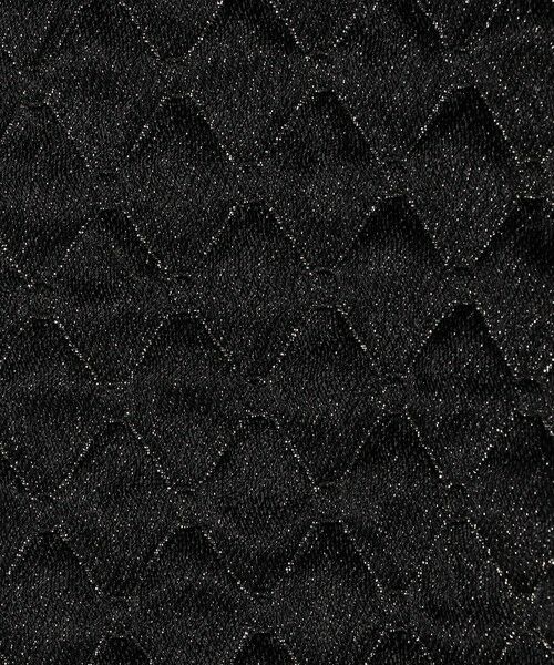 TOMORROWLAND / トゥモローランド ノーカラージャケット | ラメマトラッセ バックペプラムジャケット | 詳細9