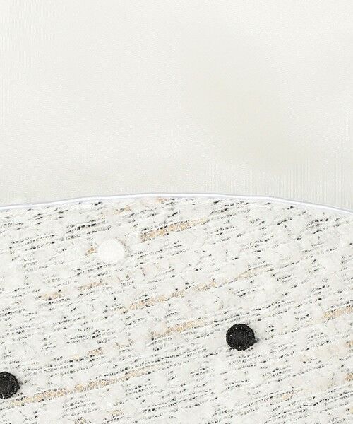 TOMORROWLAND / トゥモローランド ベスト | ラッピングツイード Vカラーショートジレ | 詳細9