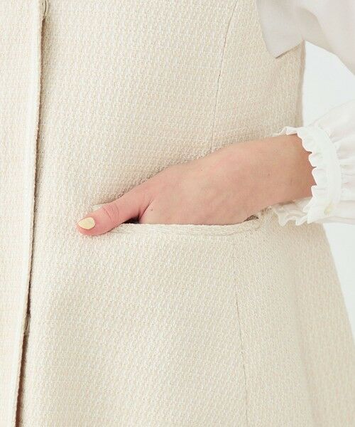 TOMORROWLAND / トゥモローランド ベスト | 【WEB先行予約】ライトファンシーツイード ペプラムジレ | 詳細10