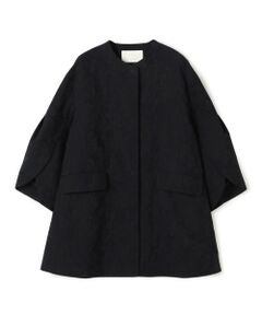 TOMORROWLAND / トゥモローランド その他アウター | 【WEB先行予約】ボタニカルジャカード トラペーズコート