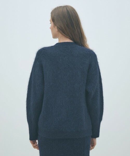 TOMORROWLAND / トゥモローランド カーディガン・ボレロ | シャギーアルパカ Vネックカーディガン | 詳細4
