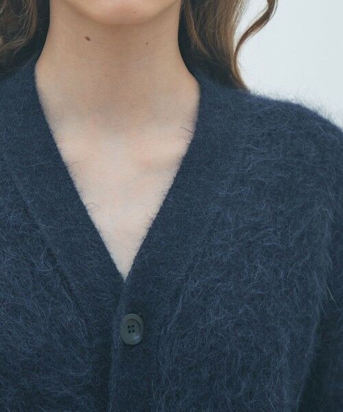 TOMORROWLAND / トゥモローランド カーディガン・ボレロ | シャギーアルパカ Vネックカーディガン | 詳細5