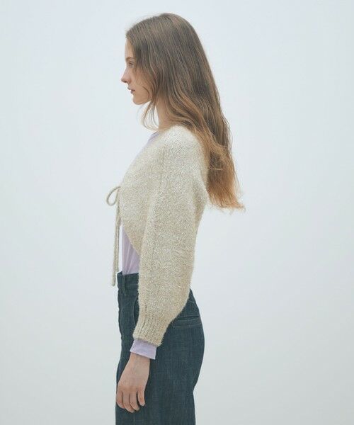 TOMORROWLAND / トゥモローランド カーディガン・ボレロ | ルレックスシェニール ボレロ | 詳細3