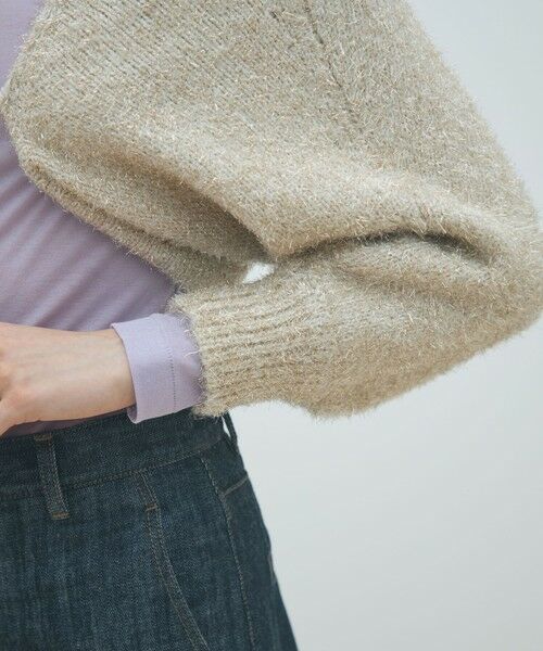 TOMORROWLAND / トゥモローランド カーディガン・ボレロ | ルレックスシェニール ボレロ | 詳細6