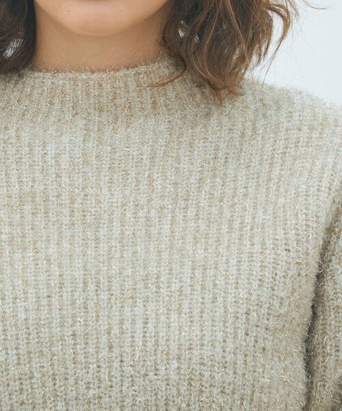 TOMORROWLAND / トゥモローランド ニット・セーター | ルレックスシェニール ハーフスリーブプルオーバー | 詳細5
