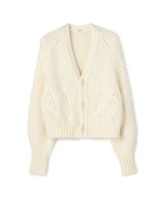 TOMORROWLAND / トゥモローランド カーディガン・ボレロ | アイレットシャギー Vネックカーディガン