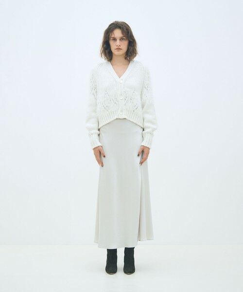 TOMORROWLAND / トゥモローランド カーディガン・ボレロ | アイレットシャギー Vネックカーディガン | 詳細1