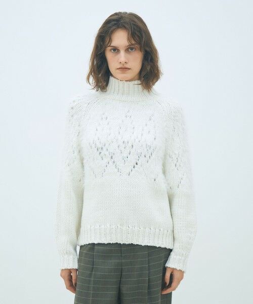 TOMORROWLAND / トゥモローランド ニット・セーター | アイレットシャギー ハイネックプルオーバー | 詳細2