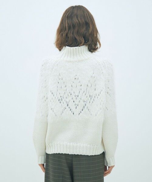 TOMORROWLAND / トゥモローランド ニット・セーター | アイレットシャギー ハイネックプルオーバー | 詳細4