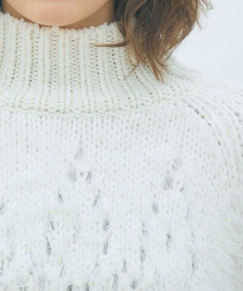 TOMORROWLAND / トゥモローランド ニット・セーター | アイレットシャギー ハイネックプルオーバー | 詳細5
