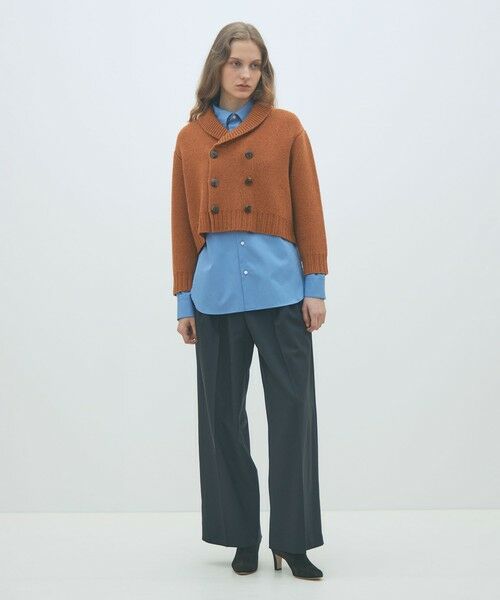 TOMORROWLAND / トゥモローランド カーディガン・ボレロ | ダブルフェイス ダブルブレストカーディガン | 詳細1