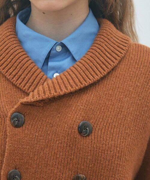 TOMORROWLAND / トゥモローランド カーディガン・ボレロ | ダブルフェイス ダブルブレストカーディガン | 詳細5