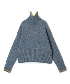 TOMORROWLAND / トゥモローランド ニット・セーター | ファインラムズウール タートルネックプルオーバー